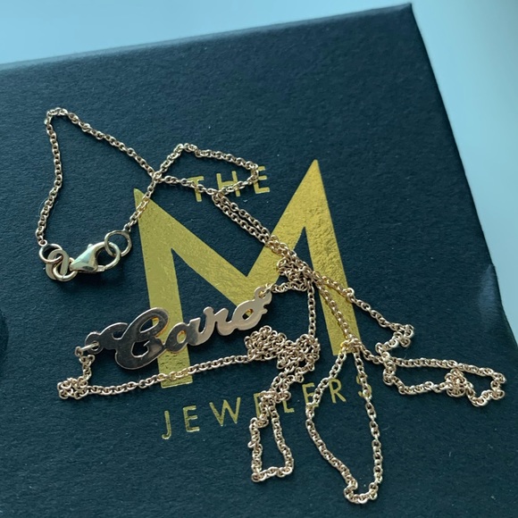 14k Rose Gold “Caro” Caroline not Carrie Nickname - Picture 3 of 16